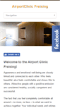 Mobile Screenshot of airport-clinic.de